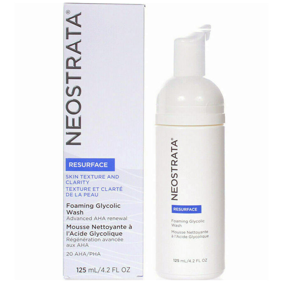 Neostrata Resurface Foaming Glycolic Wash AHA 20 4.2 oz / 125 ml