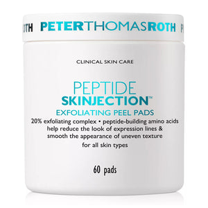 Peter Thomas Roth Peptide Skinjection Exfoliating Peel Pads 60 Cts