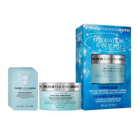 Peter Thomas Roth Hydration and Beyond Super-Size Water Drench Cream 3.4 oz Kit