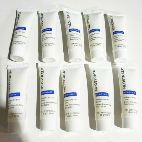 Neostrata Resurface Problem Dry Skin Cream 20 AHA/PHA 0.35 oz / 10 g (10 Pack)