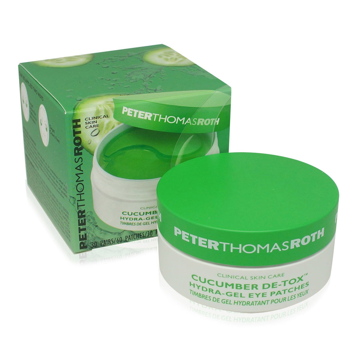 Peter Thomas Roth Cucumber De-Tox Hydra-Gel Eye Patches 60 Patches P1