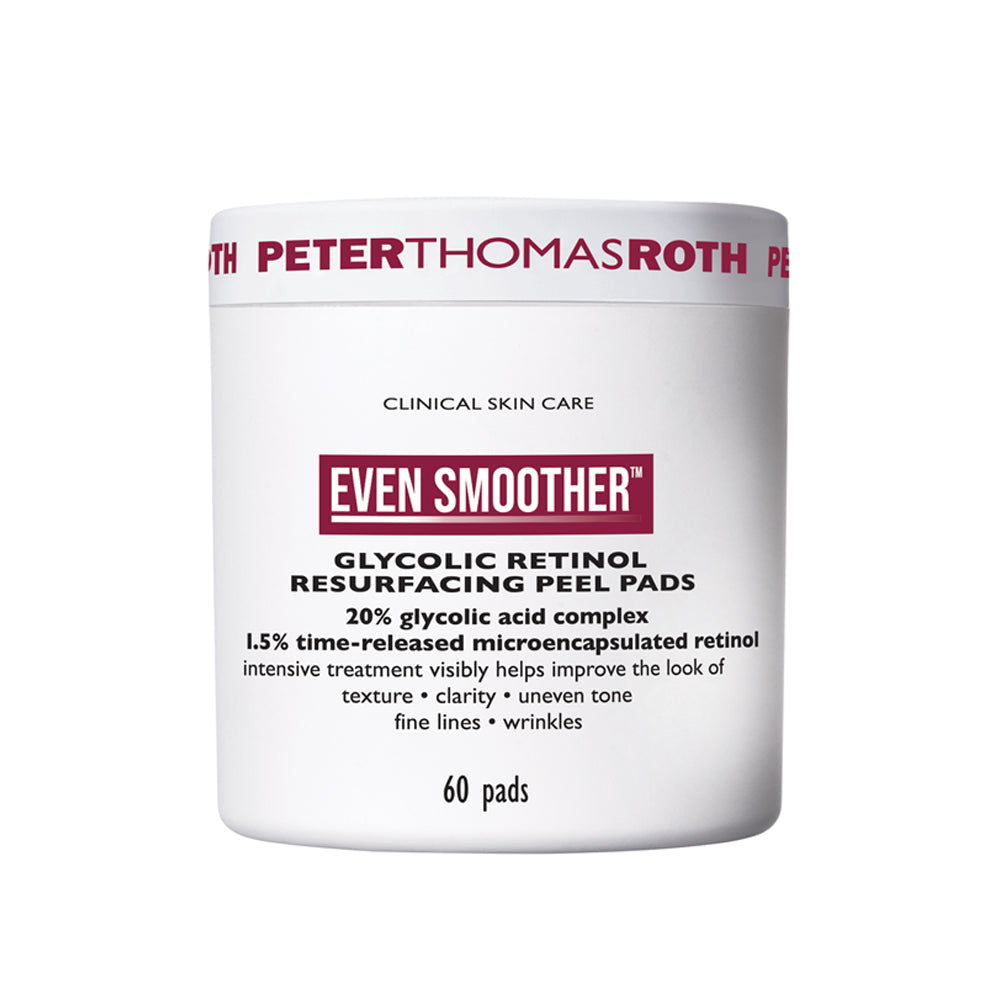 Peter Thomas Roth Even Smoother Glycolic Retinol Resurfacing Peel 60 Pads
