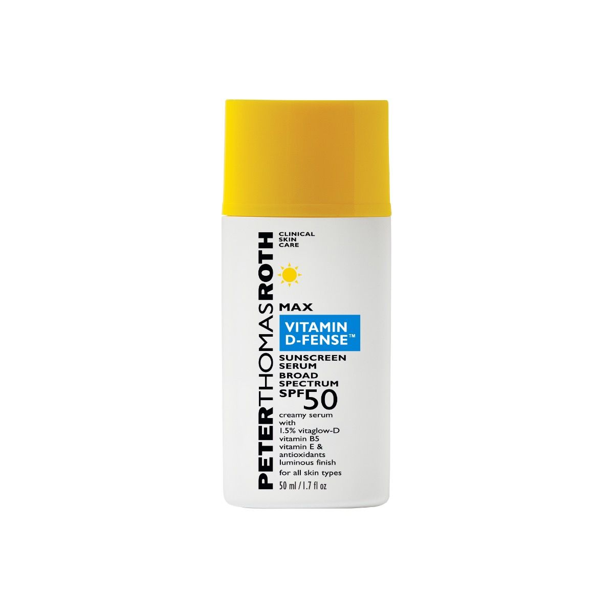 Peter Thomas Roth Max Vitamin D-Fense Sunscreen Serum SPF 50 1.7 oz.