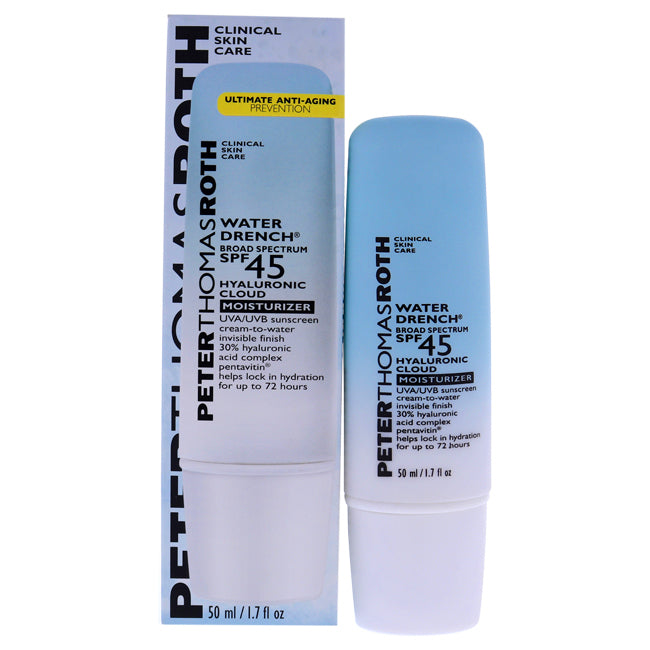 Peter Thomas Roth Water Drench SPF45 Hyaluronic Cloud Moisturizer 1.7 oz